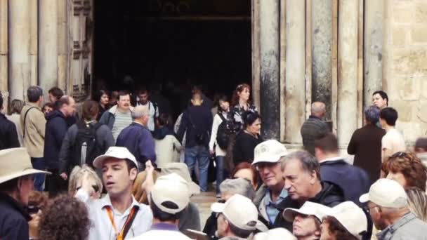 Kerk van Heilige Grafkerk — Stockvideo