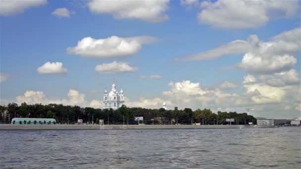 Catedral de Smolny — Vídeos de Stock