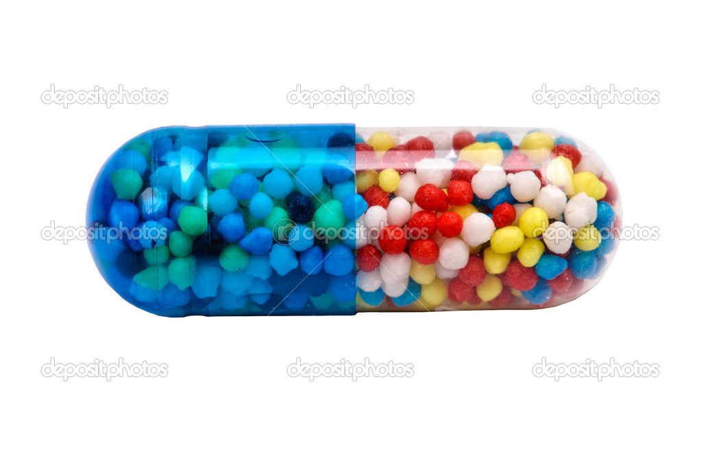 Medicine capsule. Isolated — Stock Photo © Andypix 12672425