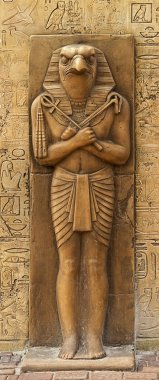 Statue of Horus clipart