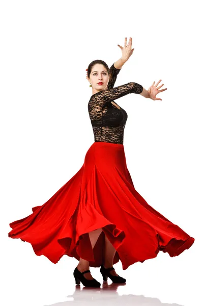 Bailarina de flamenco gitana —  Fotos de Stock