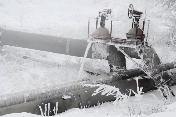 Sıcaklık azlığı ısı tedarik borularını dondurmakla tehdit ediyor. Erken ve soğuk kış. Dağıtım ünitesinde dondurulmuş musluklar var. Şehir sakinleri ve sanayi için tehlike