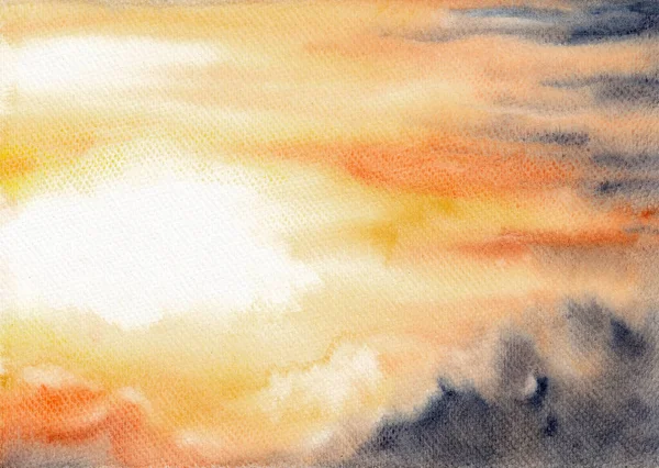 Renkli Günbatımı Bulutlu Gün Doğumu Çekici Gökyüzü Manzarası Kağıt Dokulara — Stok fotoğraf