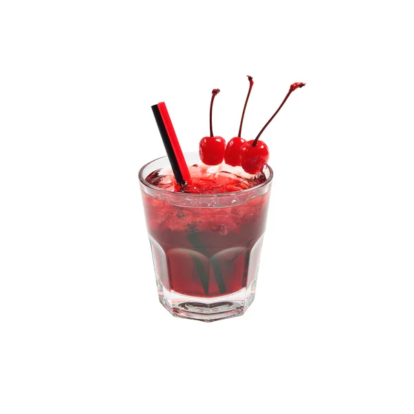 Red cocktail Manhattan — Stock Photo, Image