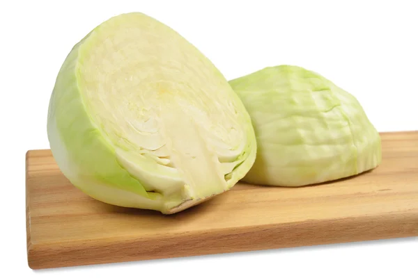 Cabbage on a board — Stock Photo, Image