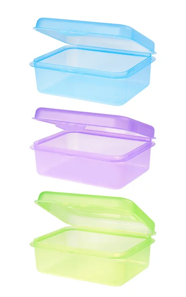Plastic container for food — Stock Photo, Image