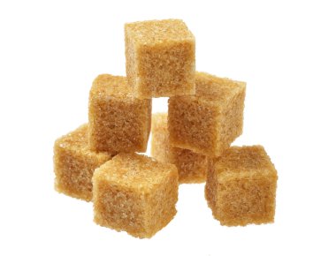 esmer şeker, birkaç parça.