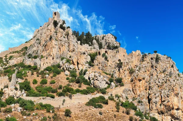 Mosteiro Castelo de Saint Hilarion — Fotografia de Stock