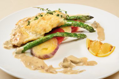 Kızarmış Balık filetosu