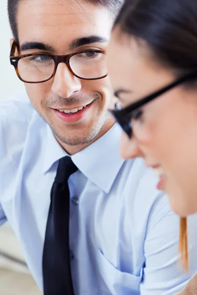 Successful business people at work — Stock Photo, Image