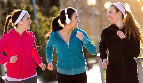 Urban running — Stock Photo, Image