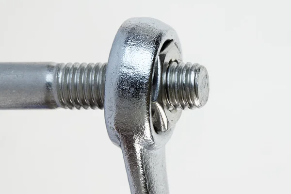 Ring spanner en moer — Stockfoto