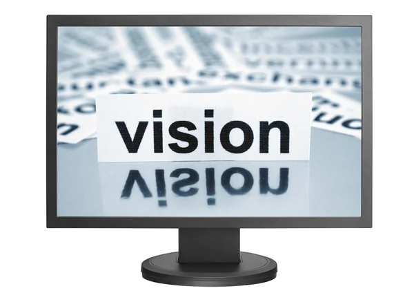 Visie concept — Stockfoto