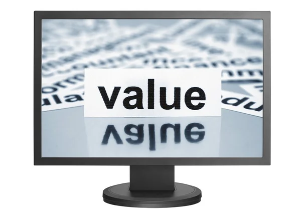 Value concept — Stock Photo, Image