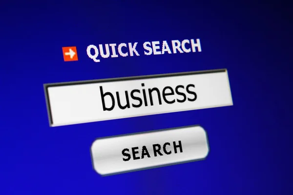 Search business — Stock Photo, Image