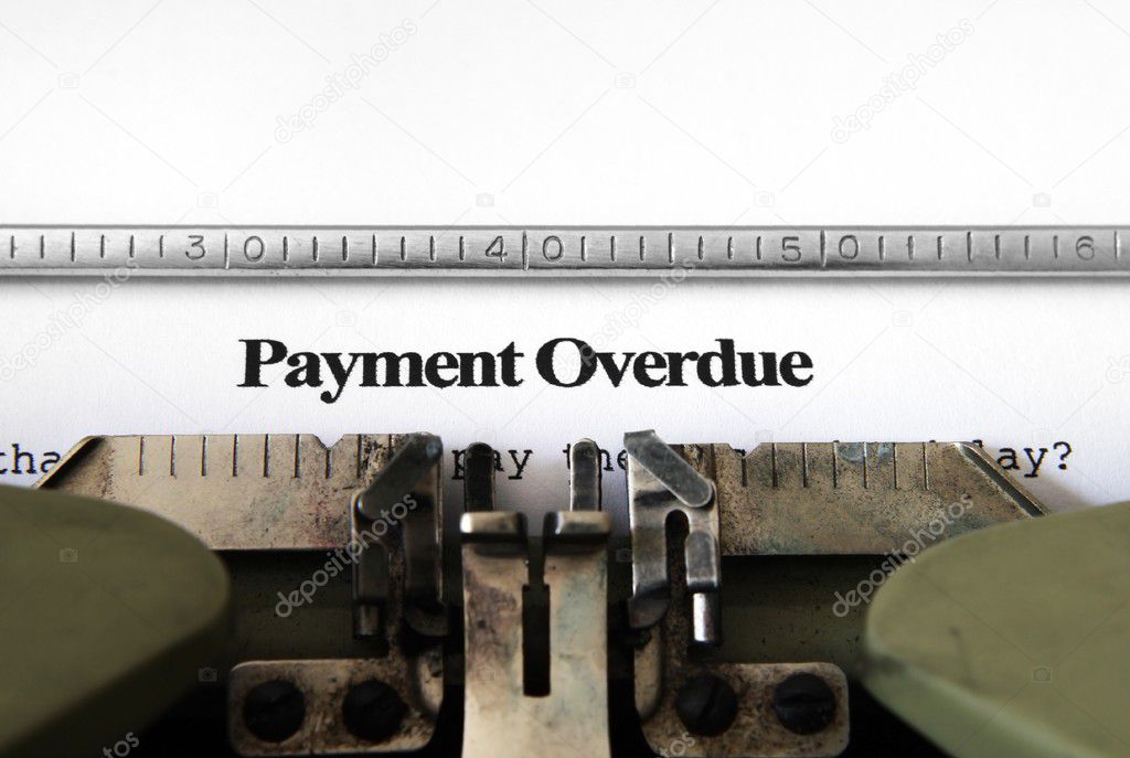 Payment overdue form
