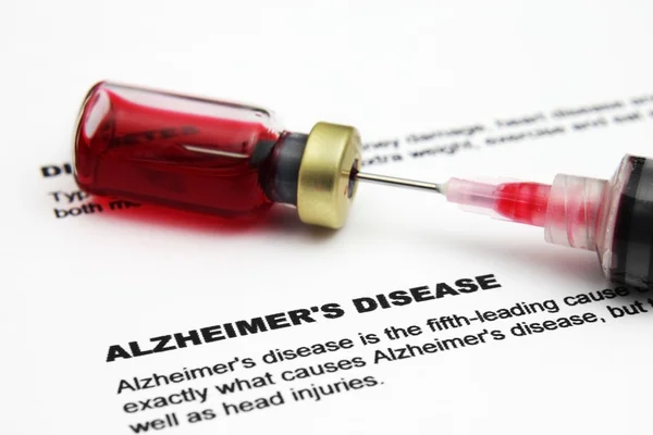 Alzheimer hastalığı — Stok fotoğraf