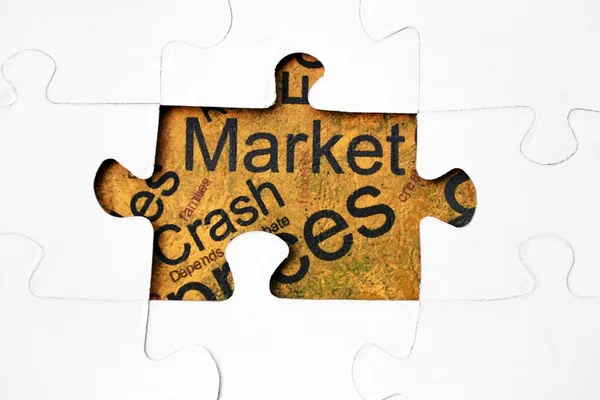 Crash market — Stock Photo, Image