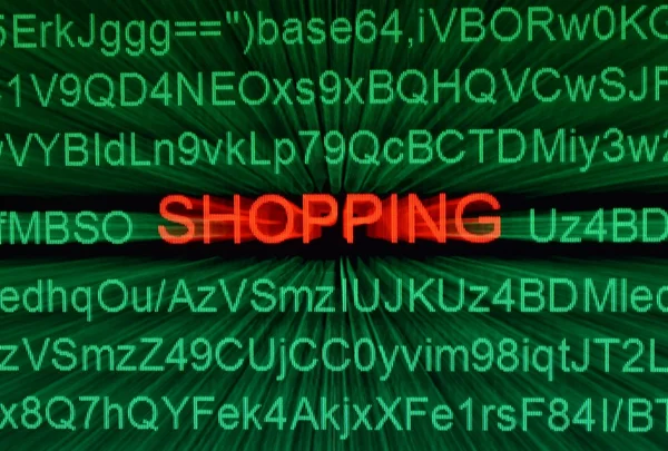 Shopping online — Stock Photo, Image