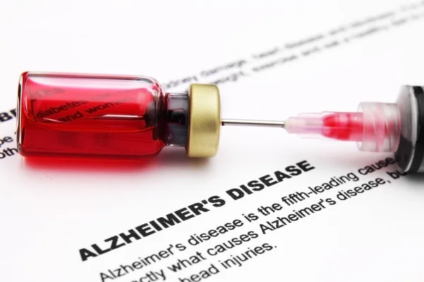 De ziekte van Alzheimer — Stockfoto