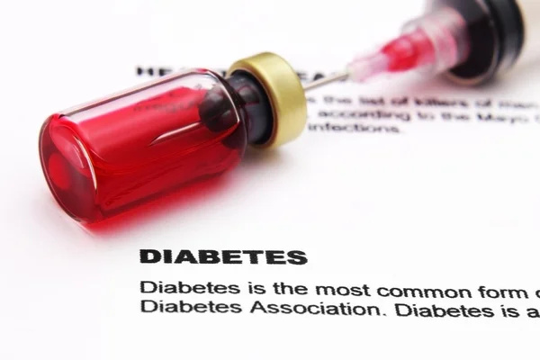 Diabetes — Stock Photo, Image