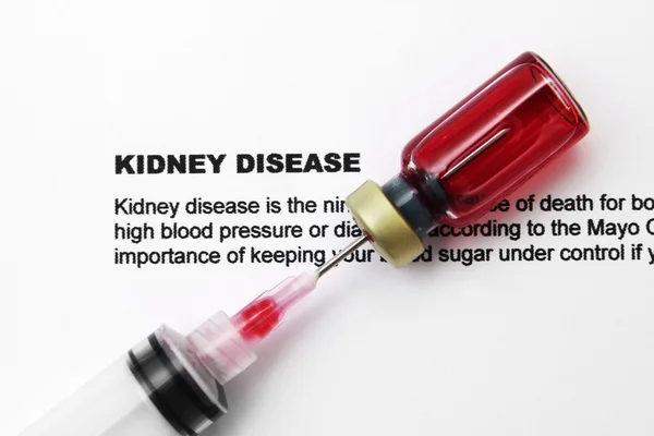Kidney disease — Stock Photo, Image