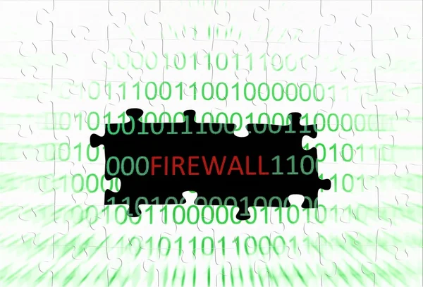 Firewall do — Fotografia de Stock