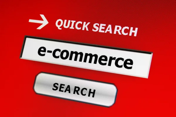 E-commerce — Stock Photo, Image