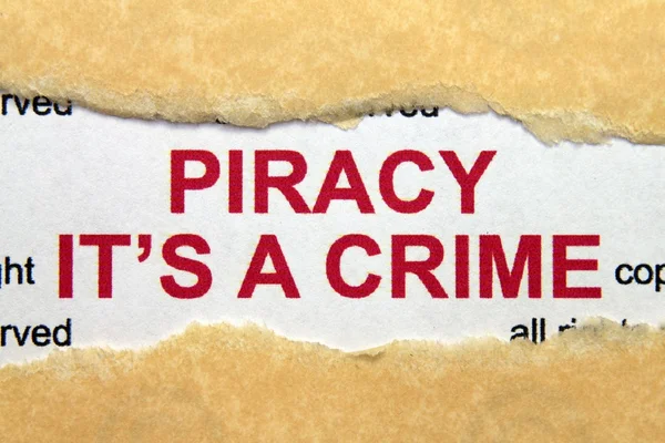 Piracy it — Stock Photo, Image