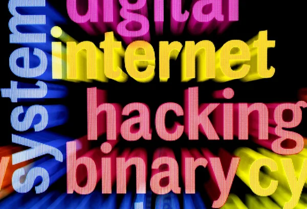 Internet hacking — Stockfoto