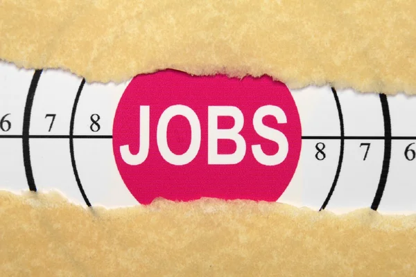 Jobs target — Stock Photo, Image