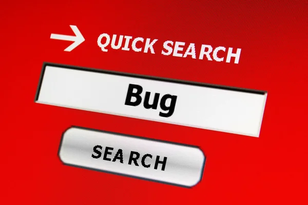 Web bug — Stockfoto