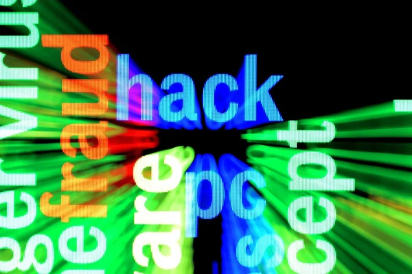 Concepto Hack — Foto de Stock