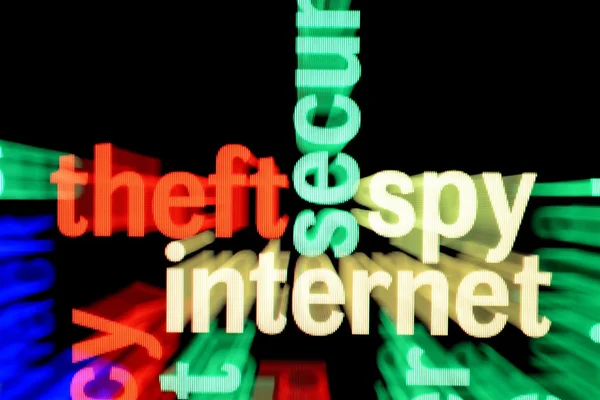 Theft spy internet — Stock Photo, Image