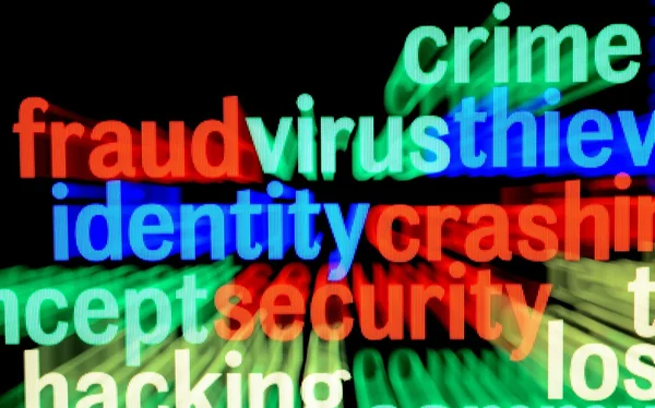 Identità del virus della frode — Foto Stock