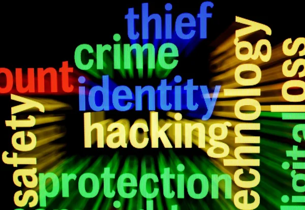 Crime identity hacking — Stock Photo, Image