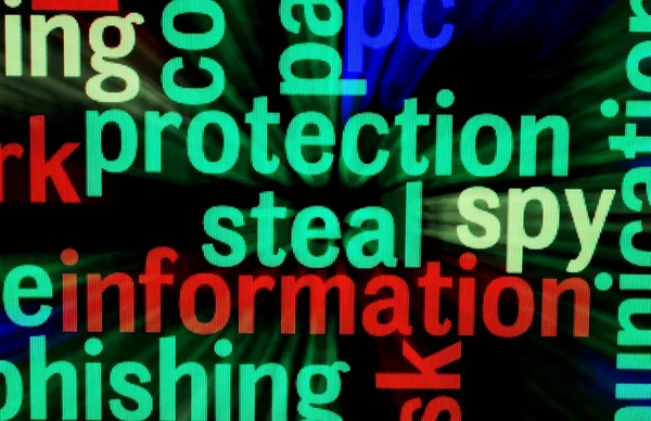 Proteção roubar informações — Fotografia de Stock