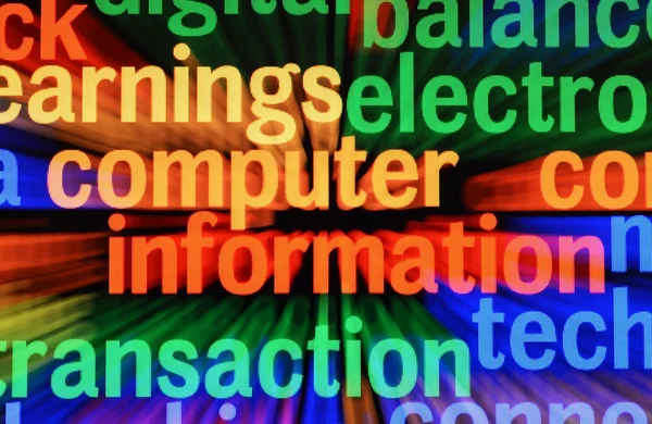 Informações informáticas — Fotografia de Stock