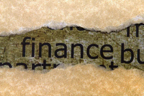 Finance concept — Stock Photo, Image