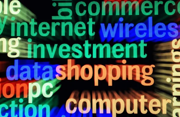 Investment internet shopping — Stockfoto