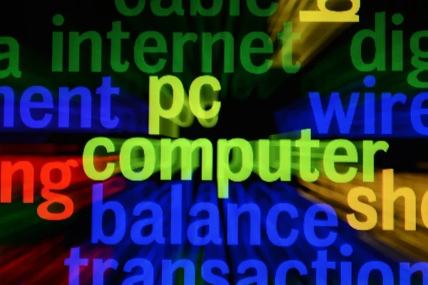 Pc computer concept — Stock Photo, Image