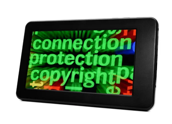 Connection protection copyright — Zdjęcie stockowe