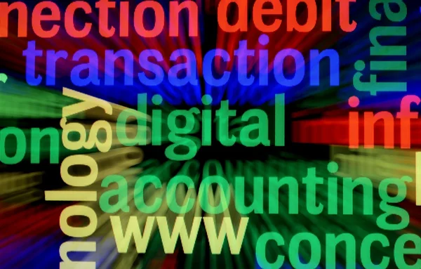 Digital transaktion — Stockfoto
