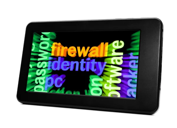 Koncept identity brány firewall — Stock fotografie