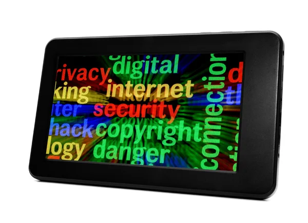 Tablet pc — Stock Photo, Image