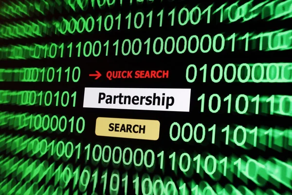 Suche nach Partnerschaft — Stockfoto