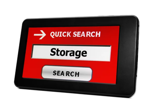 Search for storage — Stock Photo, Image