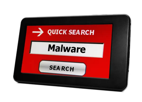 Procurar por malware — Fotografia de Stock