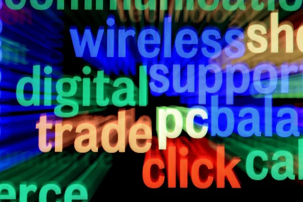 Draadloze digitale handel — Stockfoto