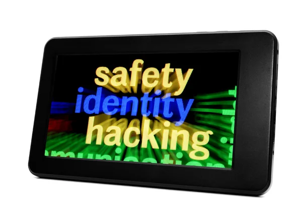 安全性のアイデンティティのハッキング — ストック写真